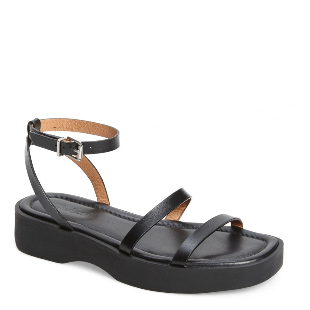 Women’s Madewell The Birdie Double Strap Platform Sandal